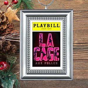 La Cage Aux Folles Broadway‎ Musical Playbill Christmas Tree Ornament